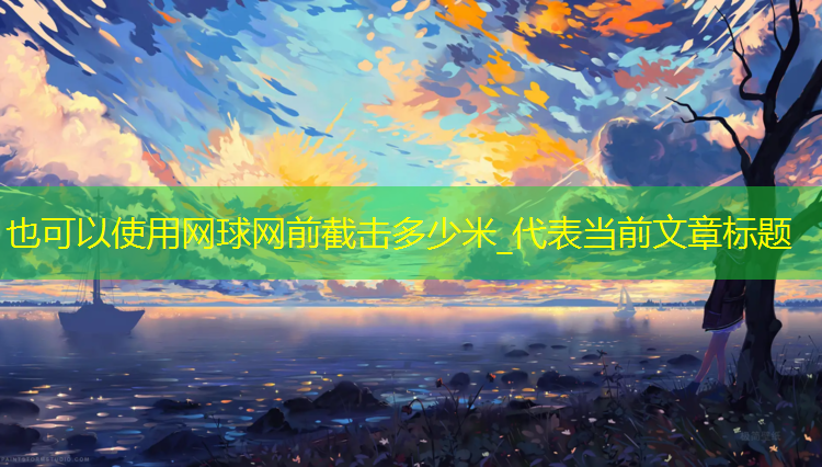 网球网前截击多少米_
